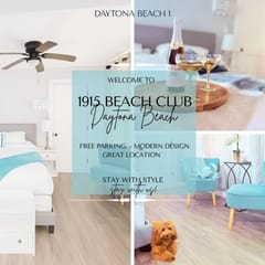 Pet Friendly King Suite- 2 Min Walk to Beach!