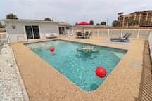 Sunny Beachside Home with a Pool