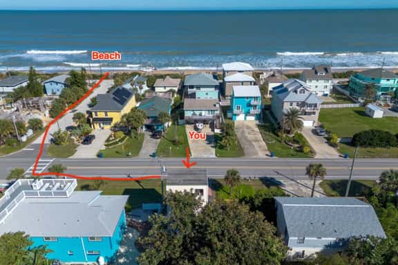 Ocean Views, Two Decks, Only steps from the Beach! - Image 1