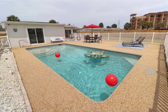 Sunny Beachside Home with a Pool - Image 1