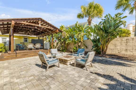 Colorful NSB Beach Retreat • Stunning Deck Oasis - Image 1