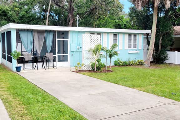 The Adorable Blue Bungalow