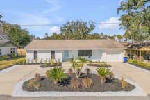 Blue Door River House | Fenced Yard & Pet Friendly